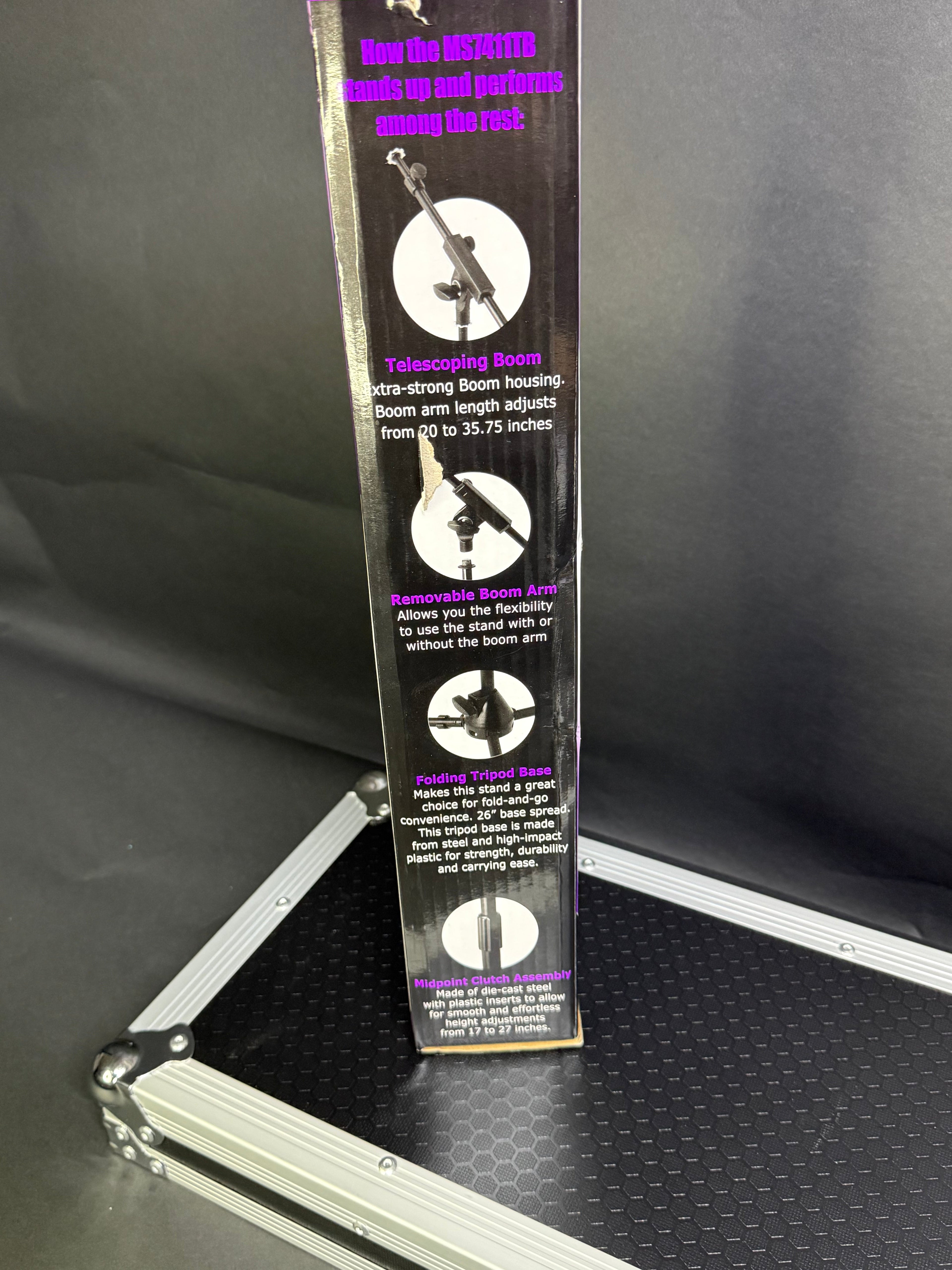 On-Stage Drum / Amp Tripod with Tele-Boom