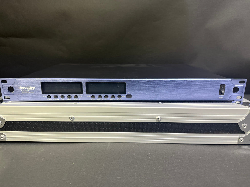 Creative Audio (B) CA.41 G-Band 4 ch Receiver ONLY - USED- Scratched