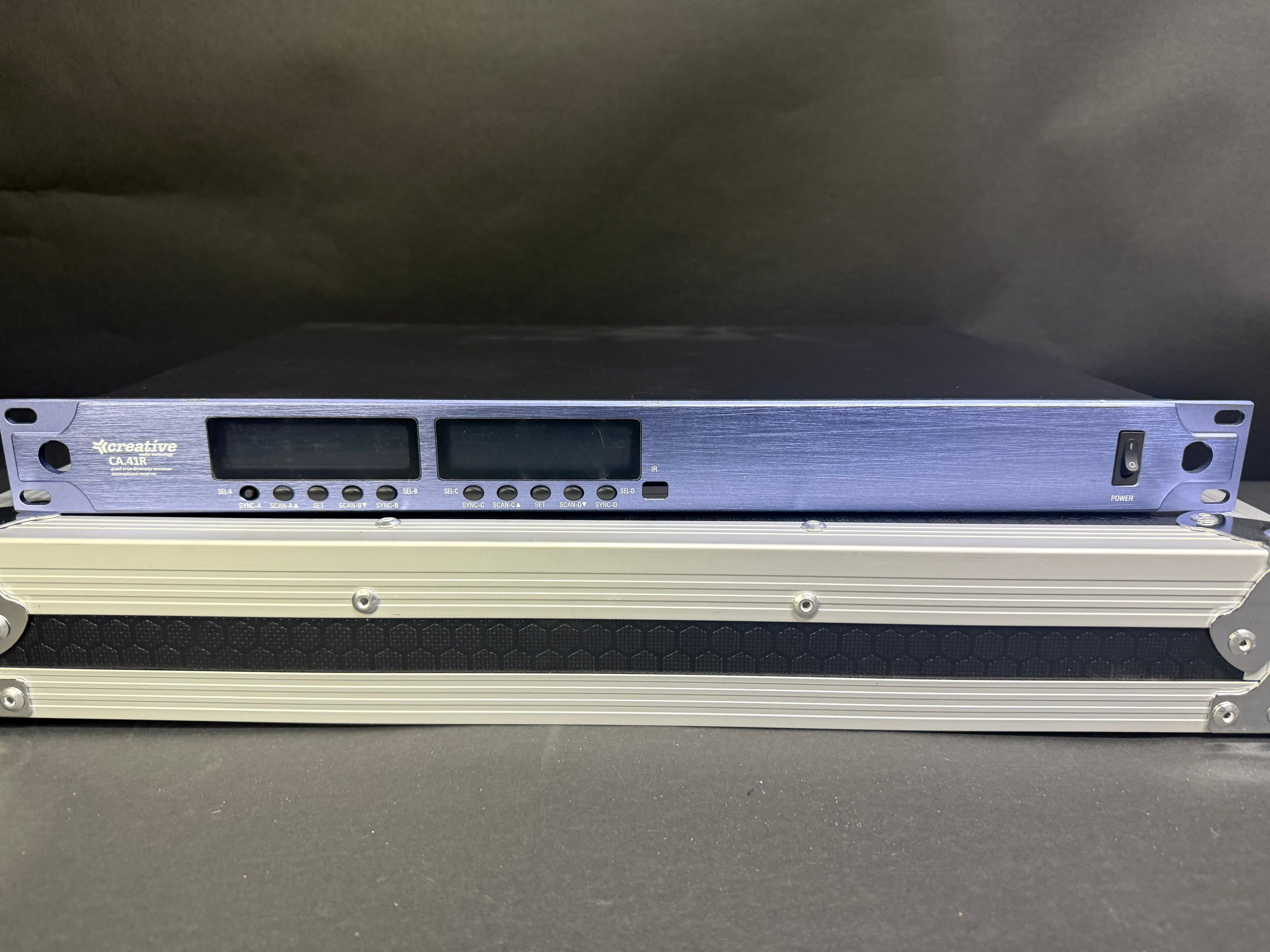 Creative Audio (B) CA.41 G-Band 4 ch Receiver ONLY - USED- Scratched