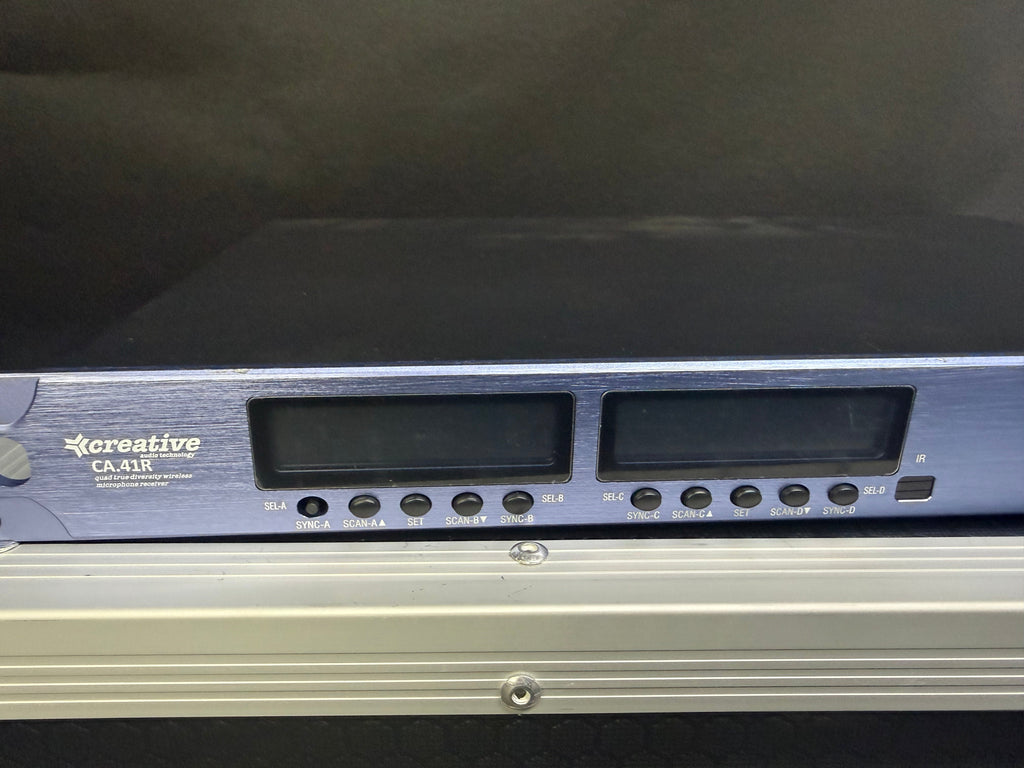 Creative Audio (B) CA.41 G-Band 4 ch Receiver ONLY - USED- Scratched