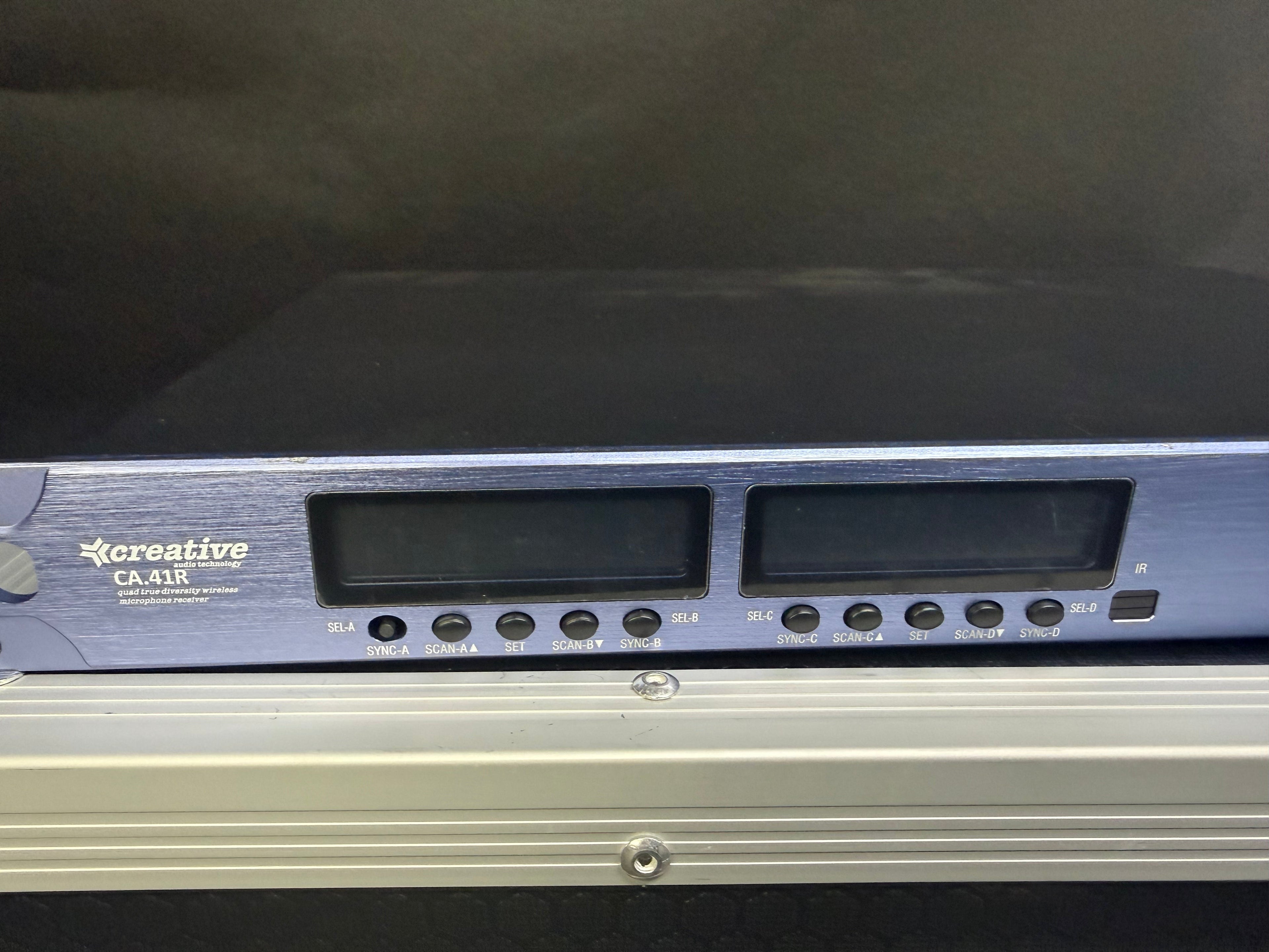 Creative Audio (B) CA.41 G-Band 4 ch Receiver ONLY - USED- Scratched