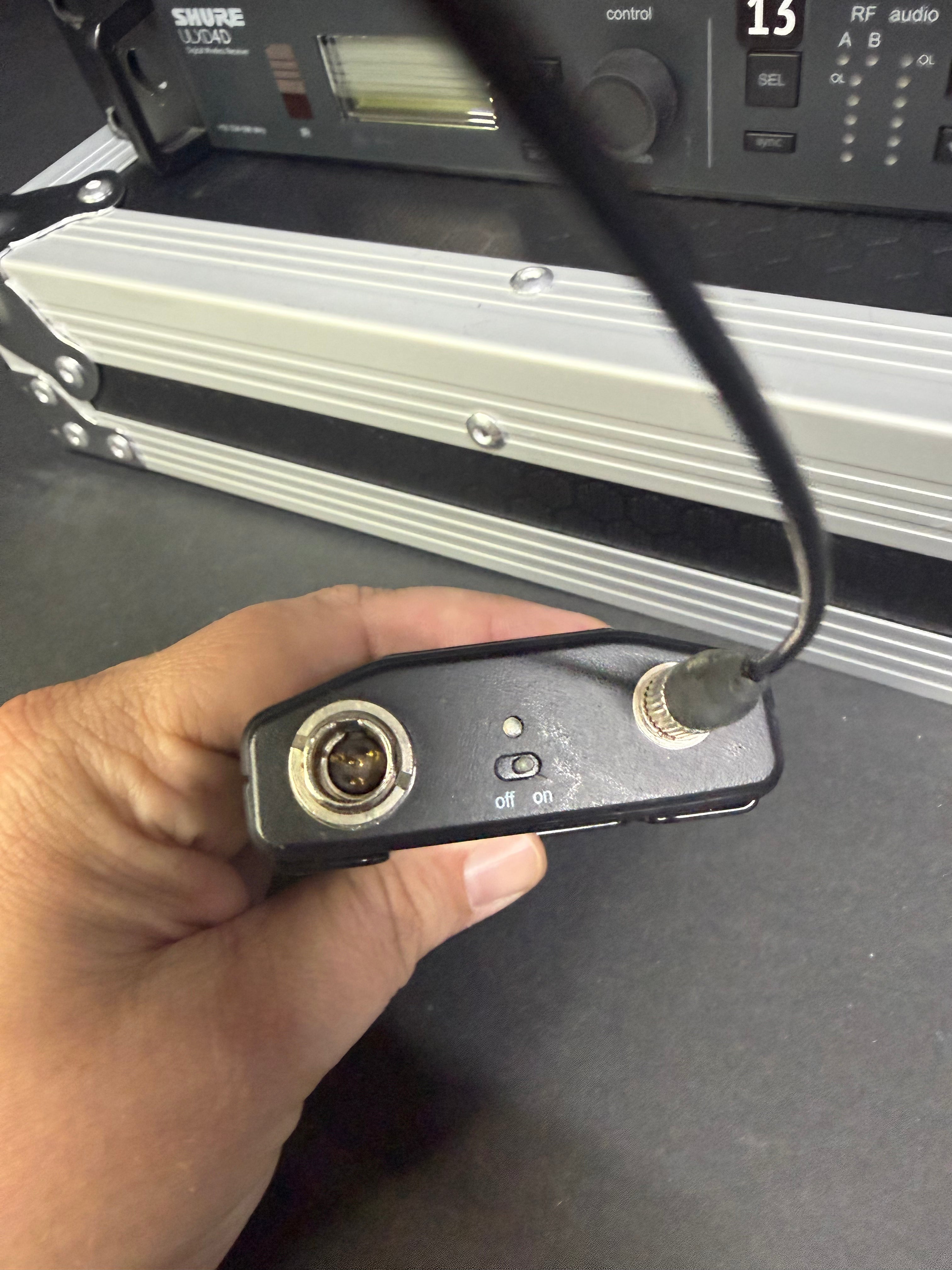 Shure ULXD4D Dual Receiver (w/ transmitters)