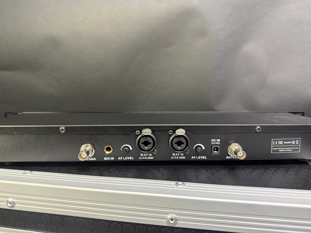 G-Mark G4000 In-Ear Monitor (IEM) System - *Missing 1 transmitter and earbuds... AS-IS*