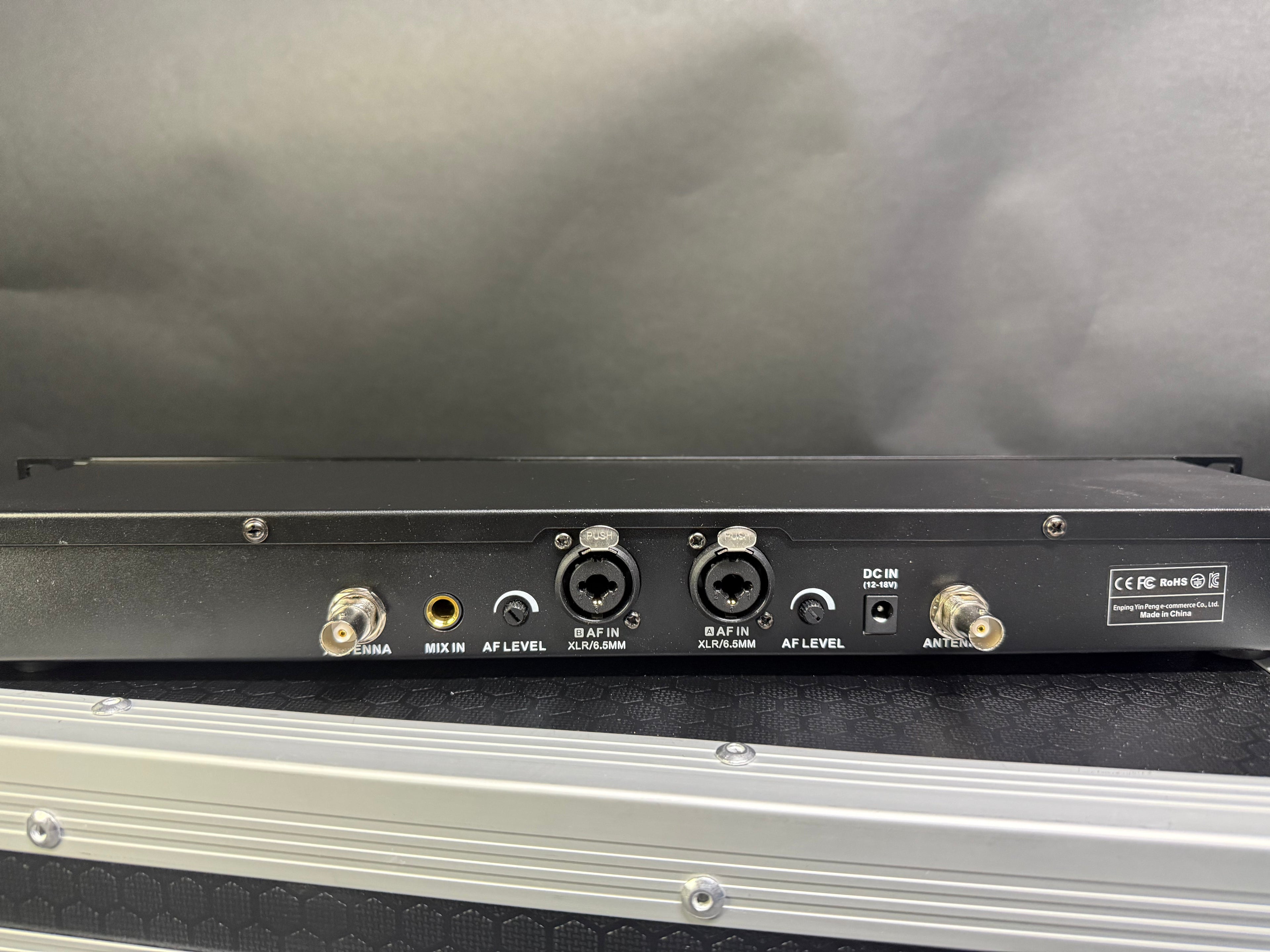 G-Mark G4000 In-Ear Monitor (IEM) System - *Missing 1 transmitter and earbuds... AS-IS*