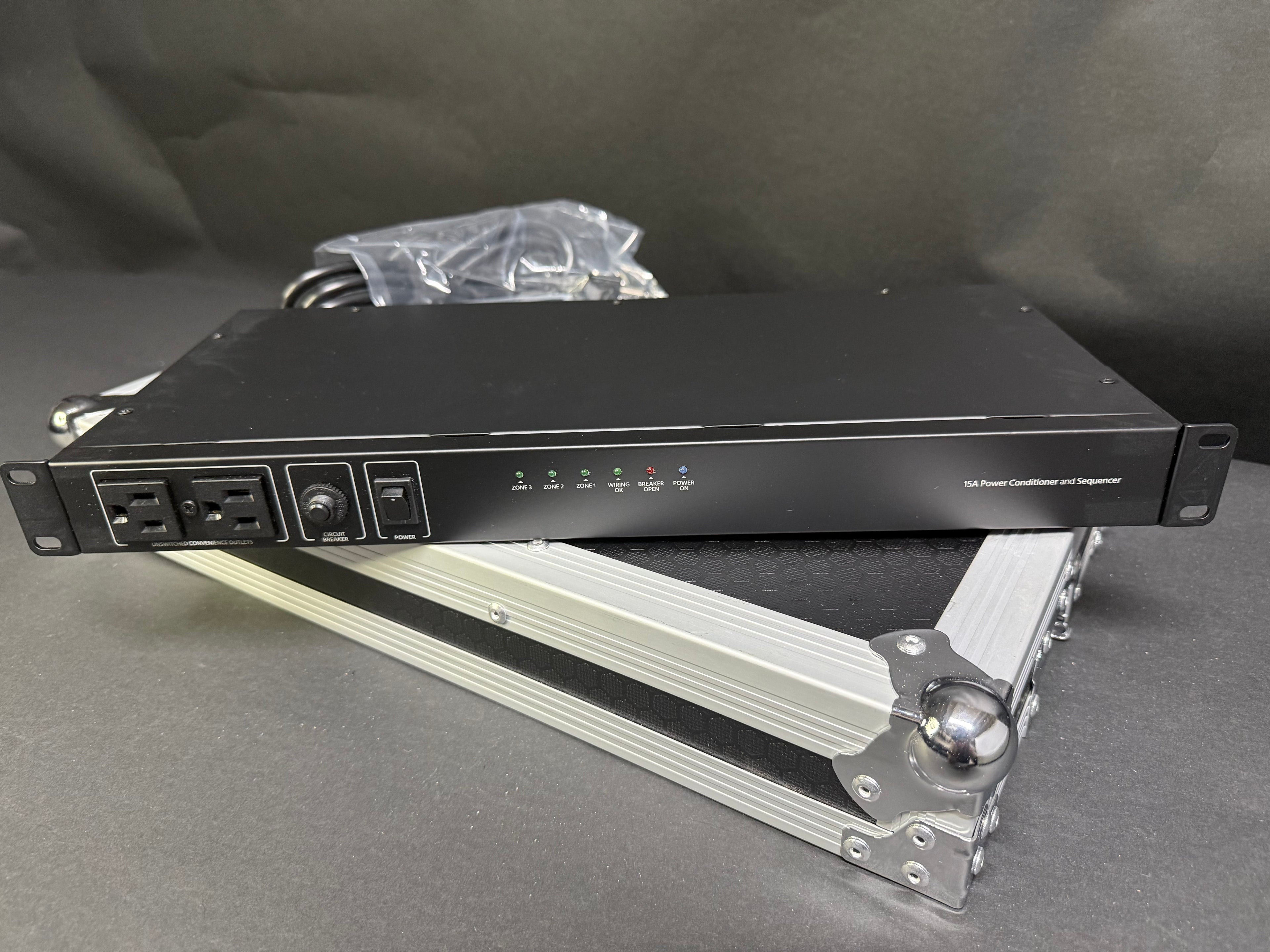 Creative Audio 15A Power Conditioner and Sequencer with 8 Outlets and 3 Zones