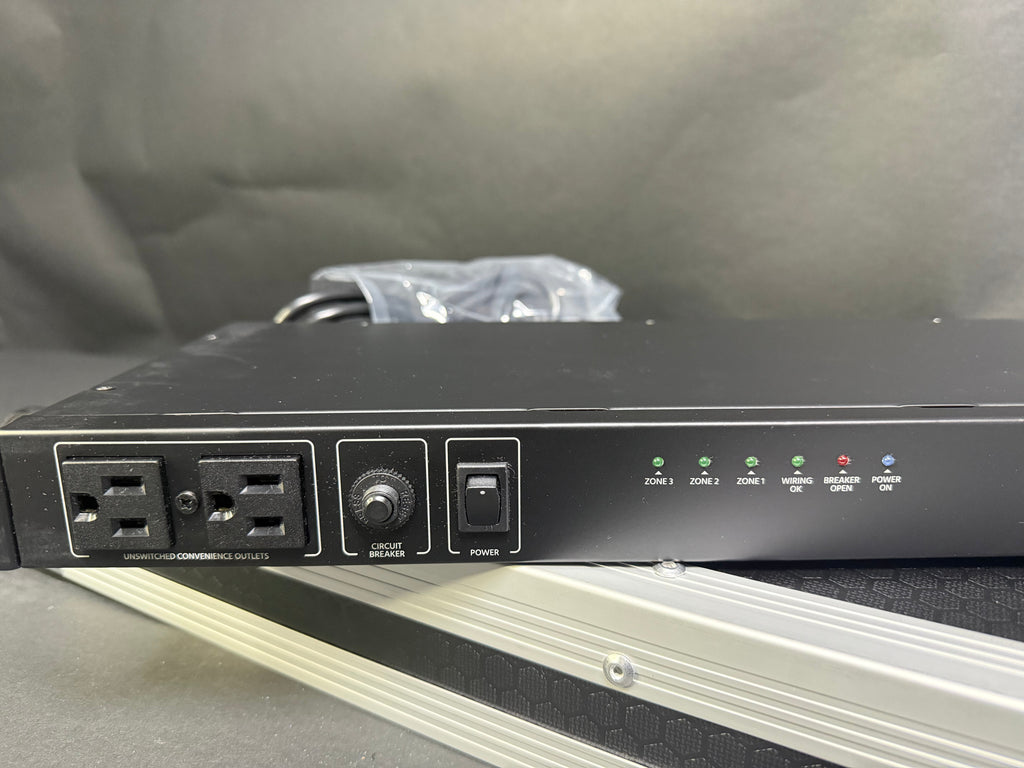 Creative Audio 15A Power Conditioner and Sequencer with 8 Outlets and 3 Zones