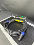 SuperFlex GOLD Premium Speaker Cable 25' ft NTK/Speakon