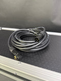Stage Right XLR Microphone Cable - 25' - Black