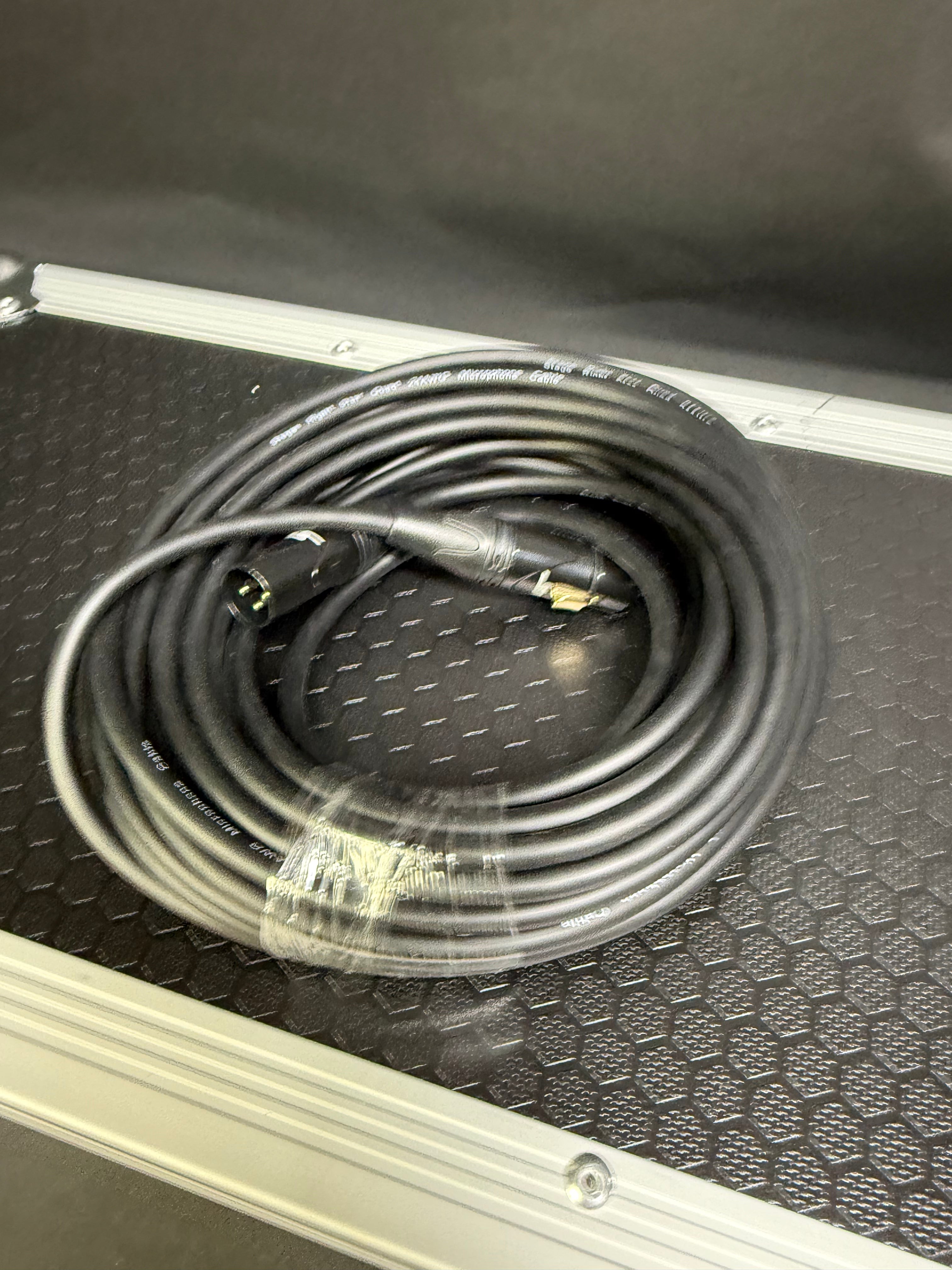 Stage Right XLR Microphone Cable - 50' - Black