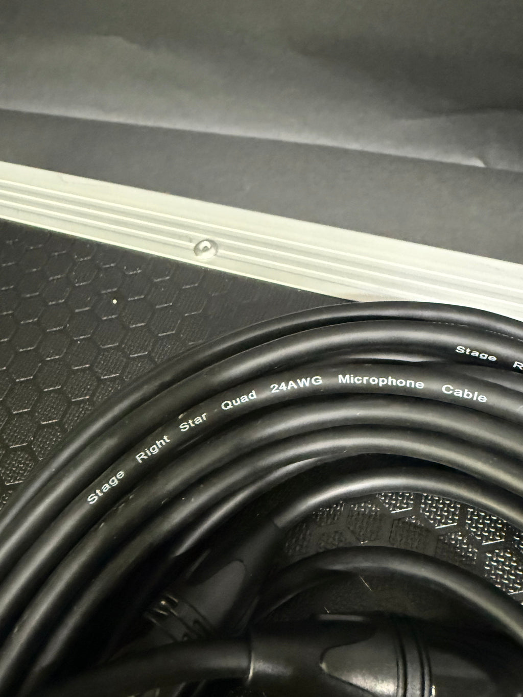 Stage Right XLR Microphone Cable - 50' - Black