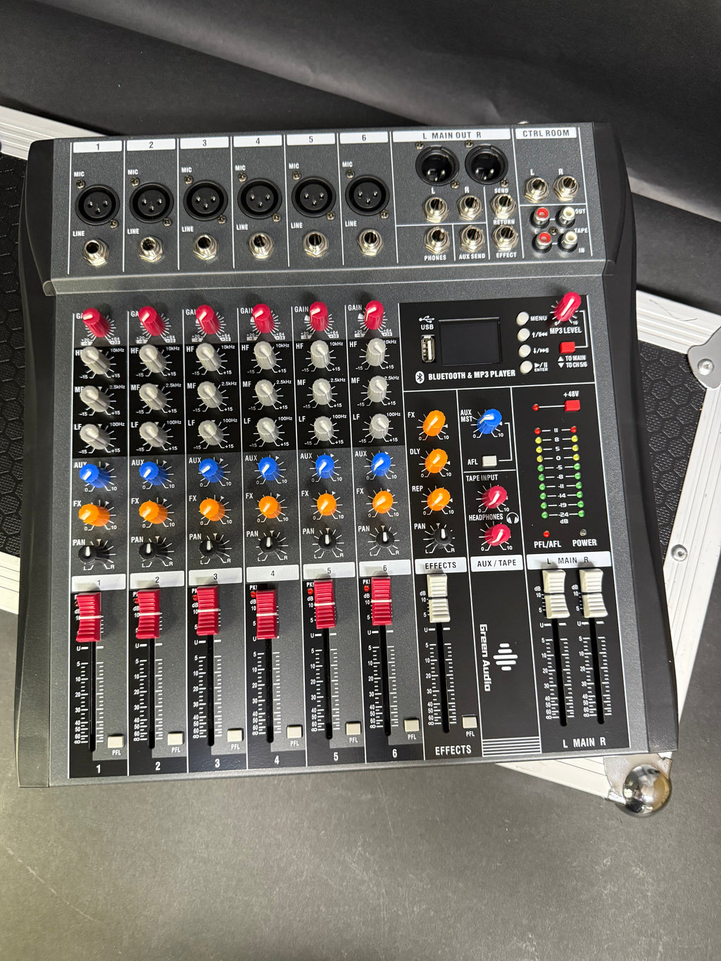 Creative Audio 6 Channel Analog Audio Mixing Console
