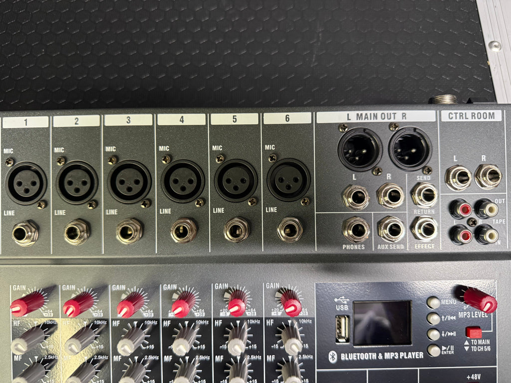 Creative Audio 6 Channel Analog Audio Mixing Console