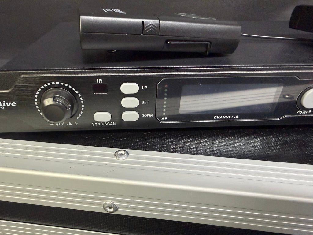 Creative Audio CA.JX2BB-H | 2 Channel Wireless Microphone System - plastic transmitters