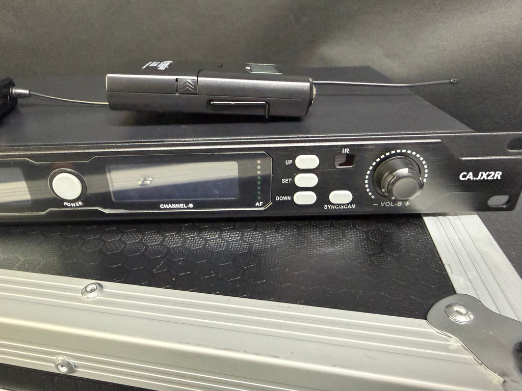 Creative Audio CA.JX2BB-H | 2 Channel Wireless Microphone System - plastic transmitters