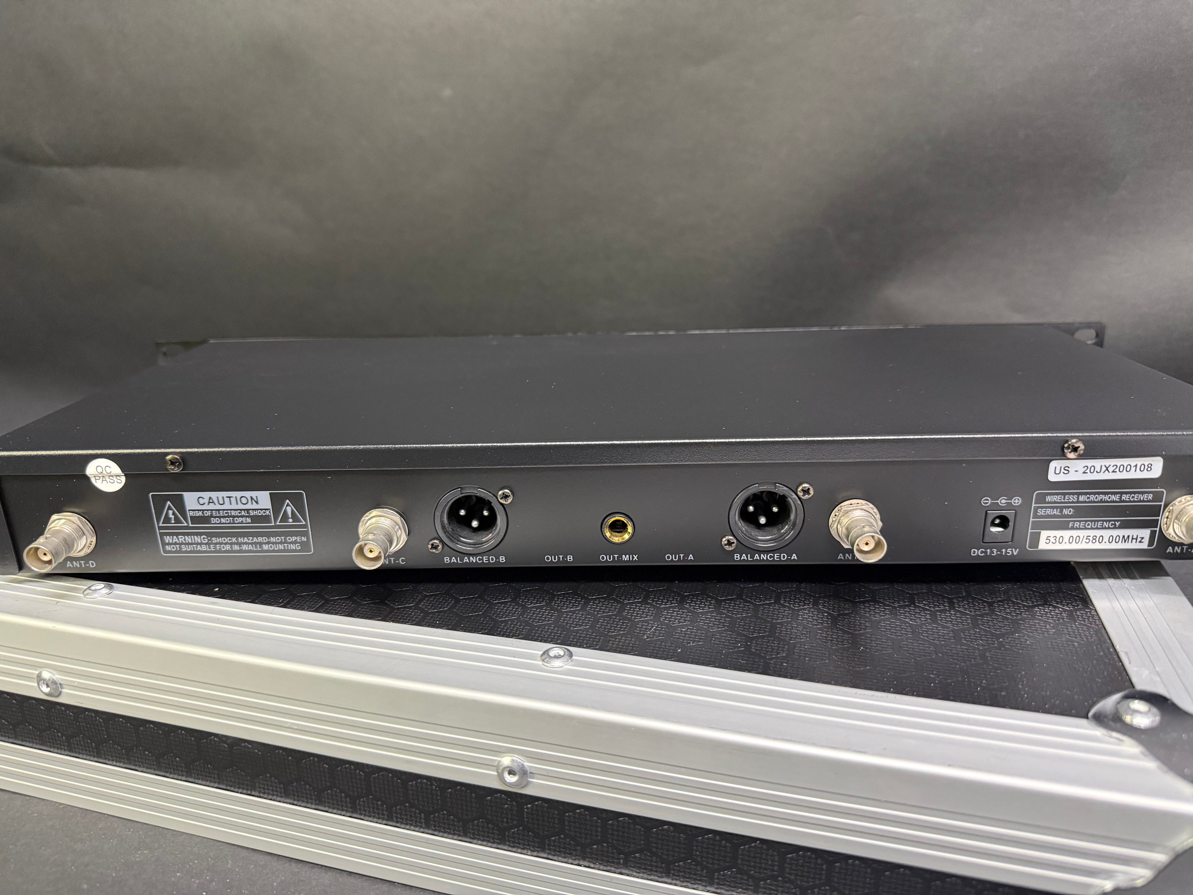 Creative Audio CA.JX2BB-H | 2 Channel Wireless Microphone System - plastic transmitters