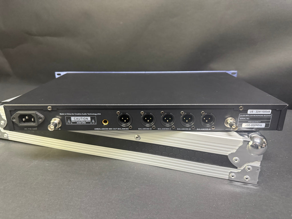 Creative Audio (E) CA.41 G-Band 4 ch Receiver ONLY - USED- Rack End Bent