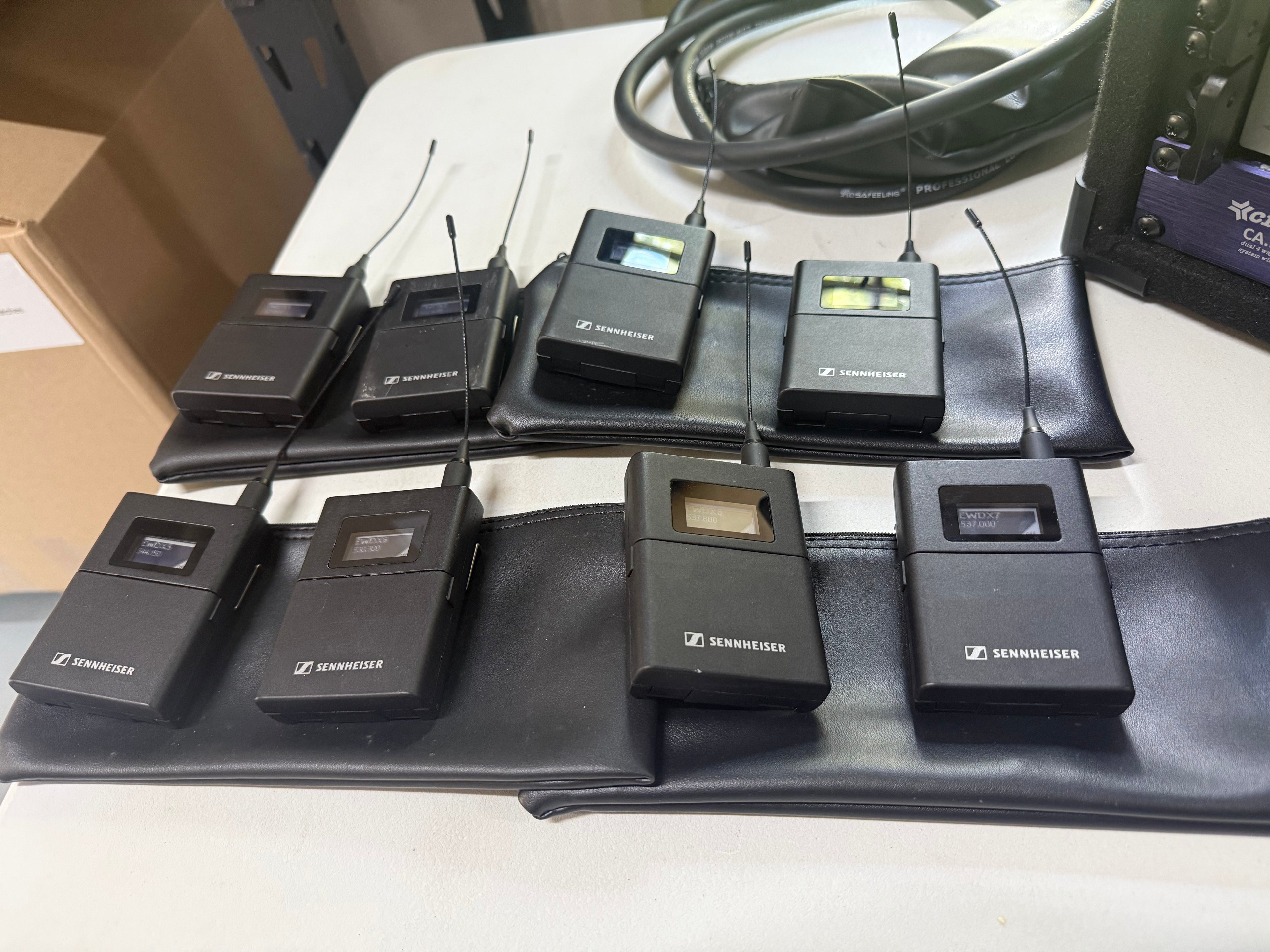 Sennheiser 8 Channels EW-DX Series - R1-9 520-607.8 MHz - Unit 1200 - Gently Used