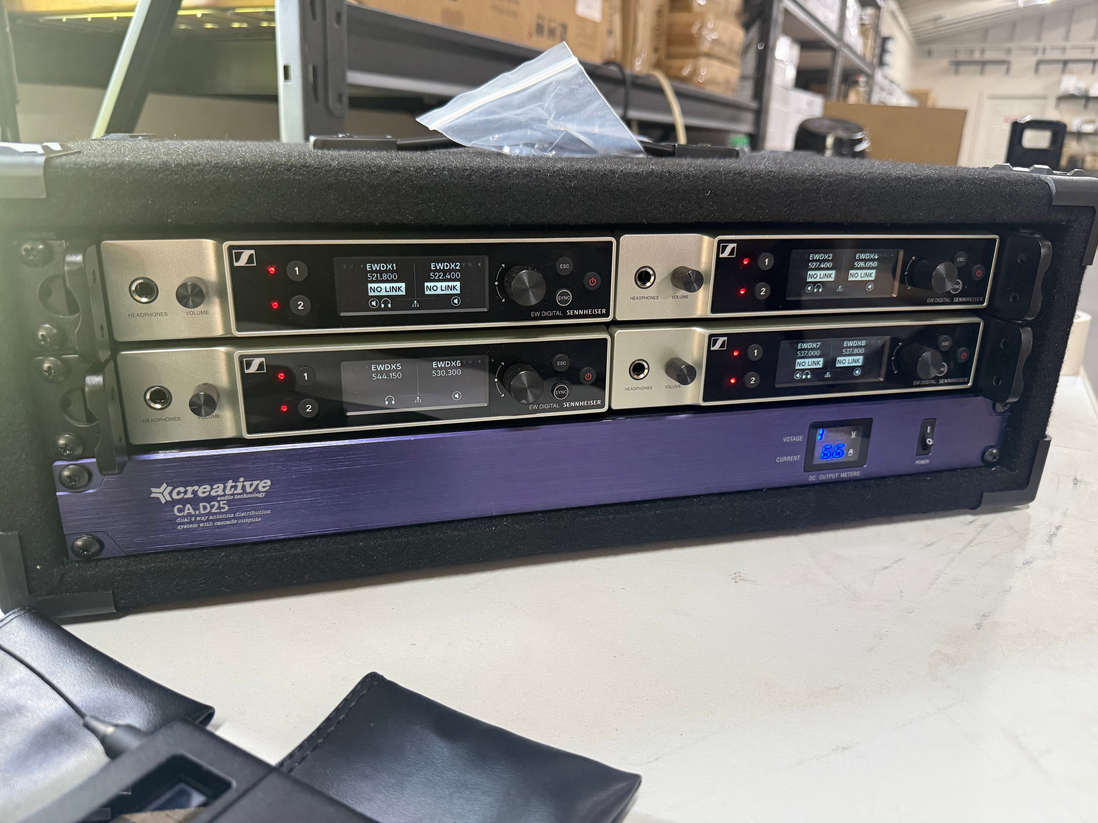 Sennheiser 8 Channels EW-DX Series - R1-9 520-607.8 MHz - Unit 1200 - Gently Used