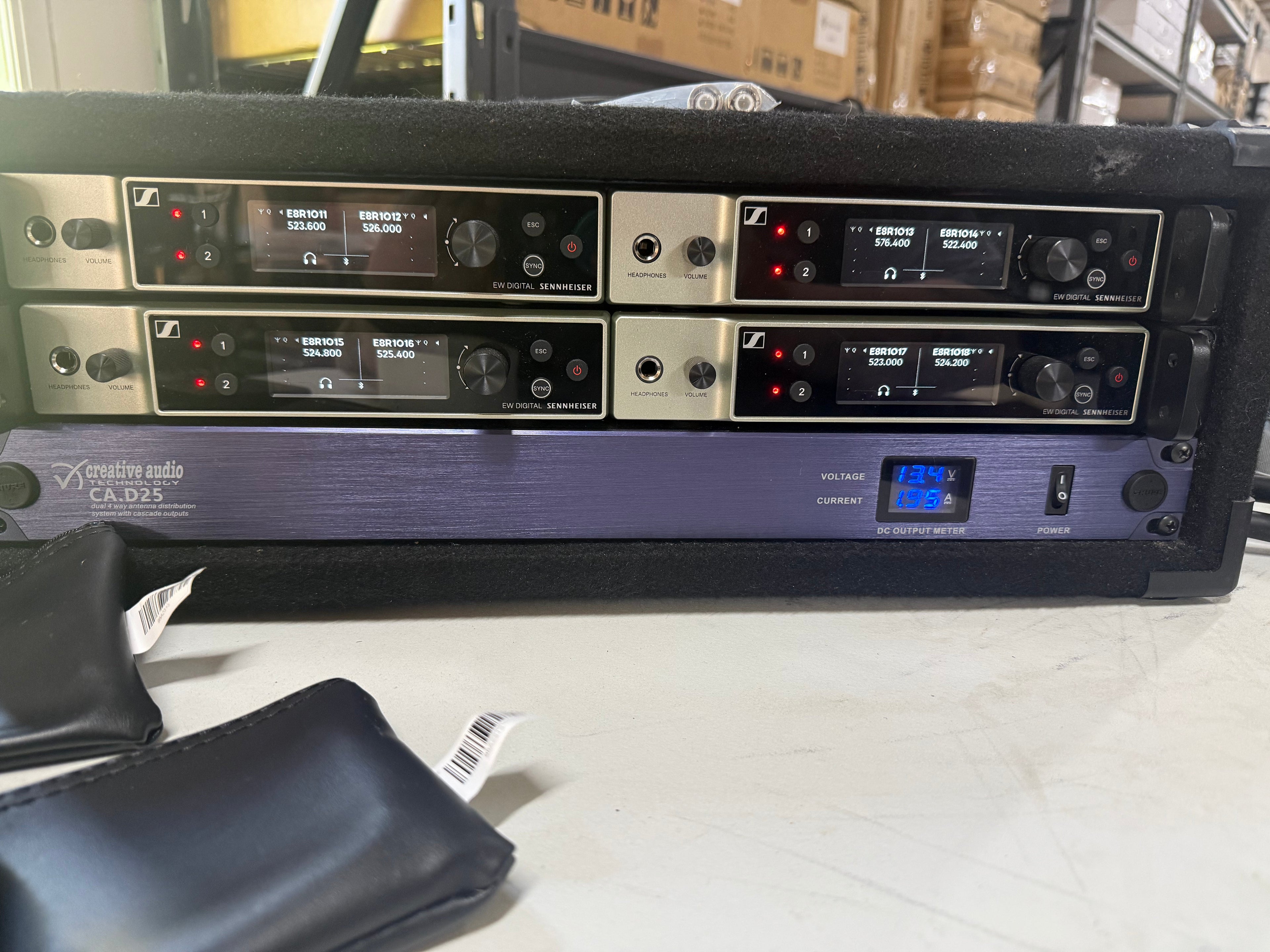 Sennheiser 8 Channels EW-DX Series - R1-9 520-607.8 MHz - Unit 1201 - Gently Used