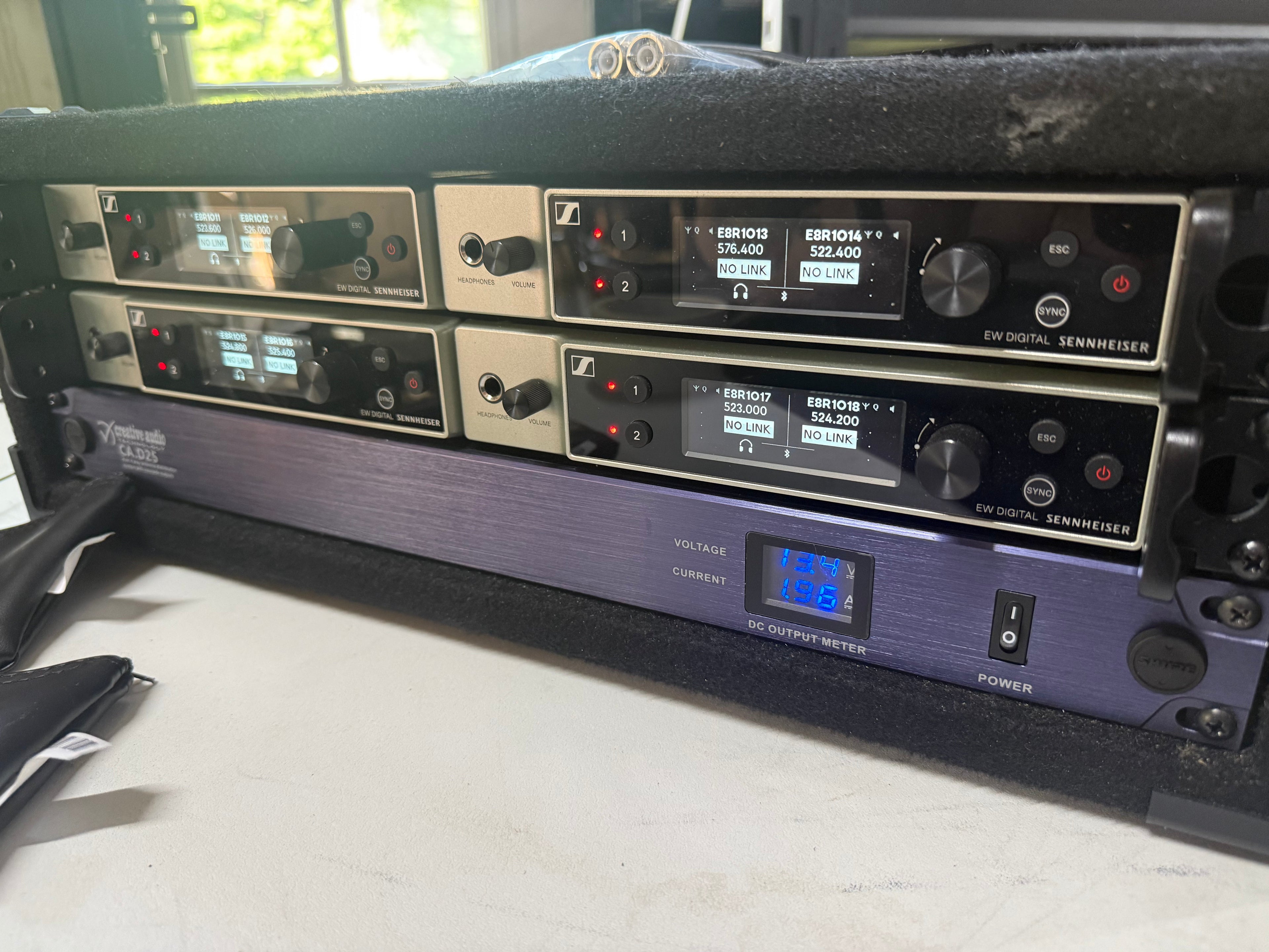 Sennheiser 8 Channels EW-DX Series - R1-9 520-607.8 MHz - Unit 1201 - Gently Used