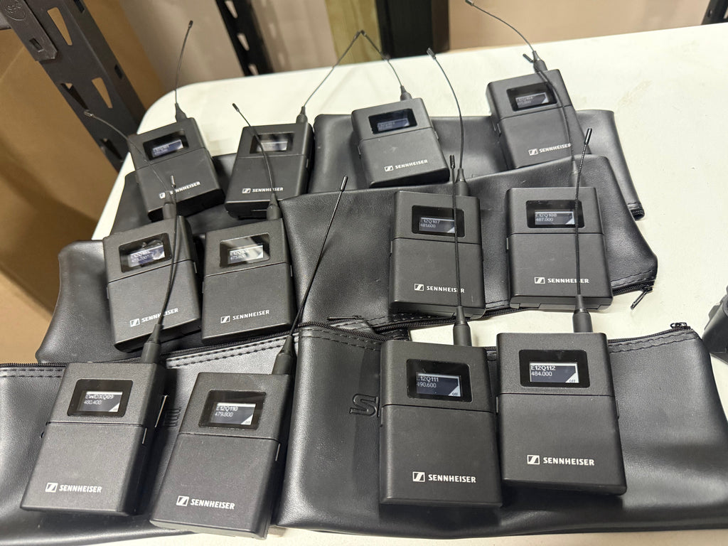Sennheiser 12 Channels EW-DX Series - Q1-9 470.2-550 MHz - Unit 1250 - Gently Used