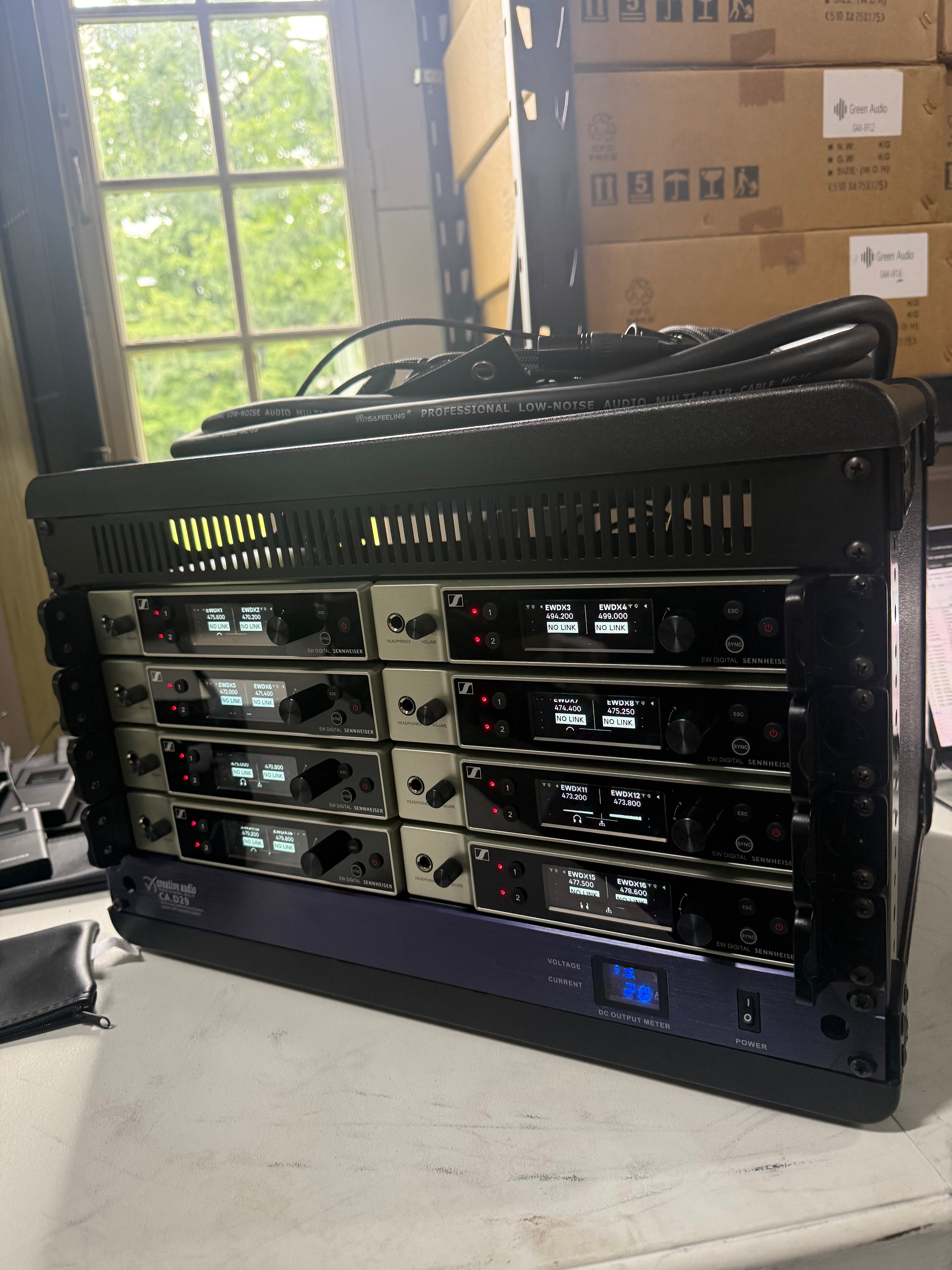 Sennheiser 16 Channels EW-DX Series - Q1-9 470.2-550 MHz - Unit 1260 - Gently Used