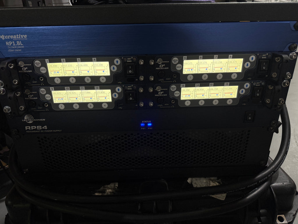 Lectrosonics 16 Channel DSQD Digital Wireless Receiver System w/ Dante (470-608MHz)