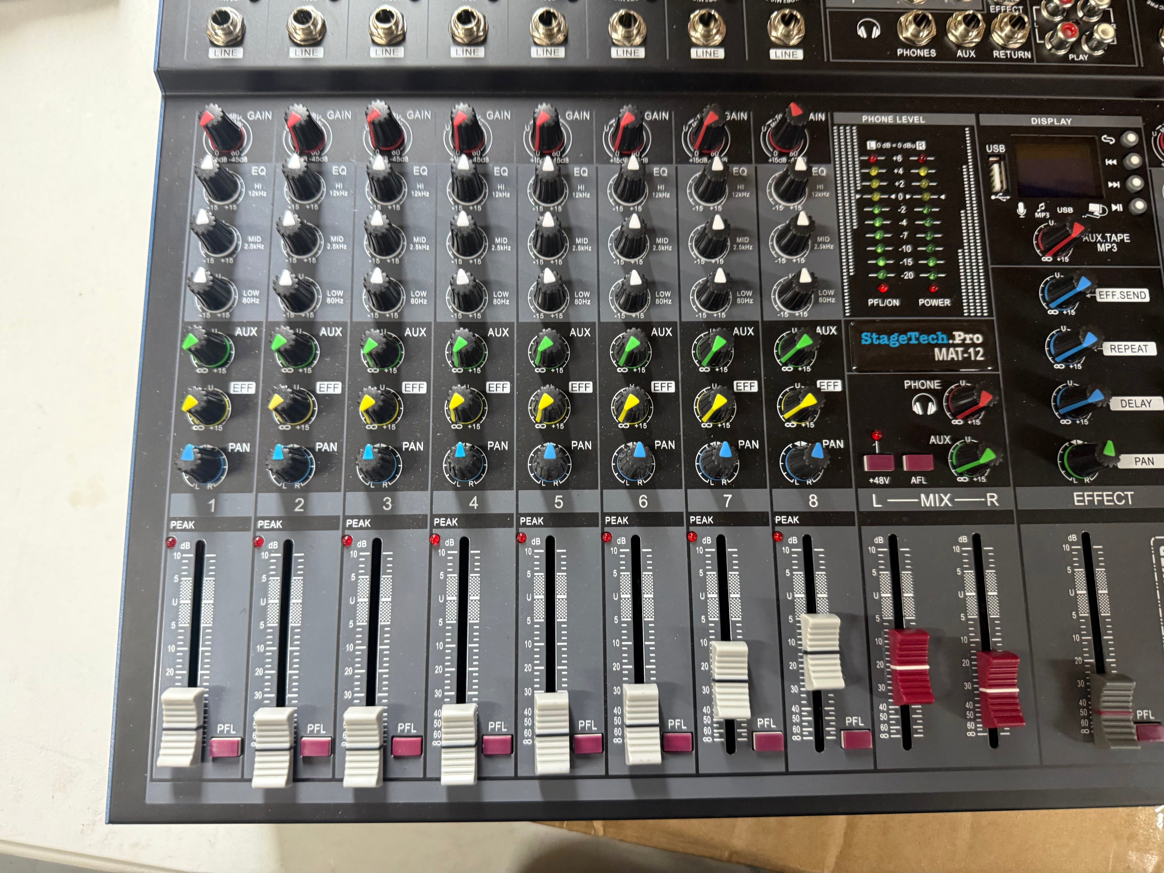 Creative Audio 12 Channel Analog Audio Mixing Console