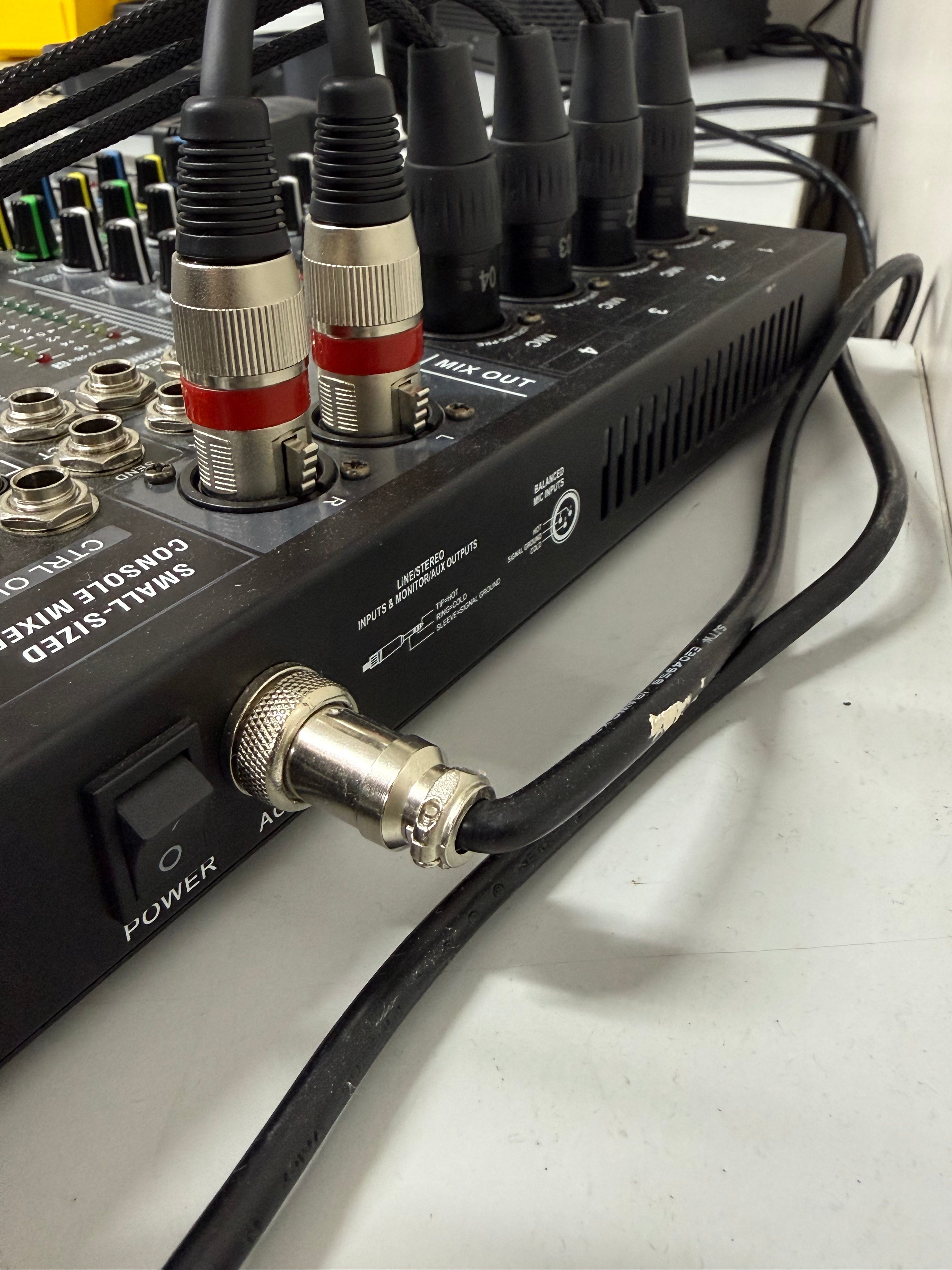 Creative Audio 8 Channel Analog Audio Mixing Console